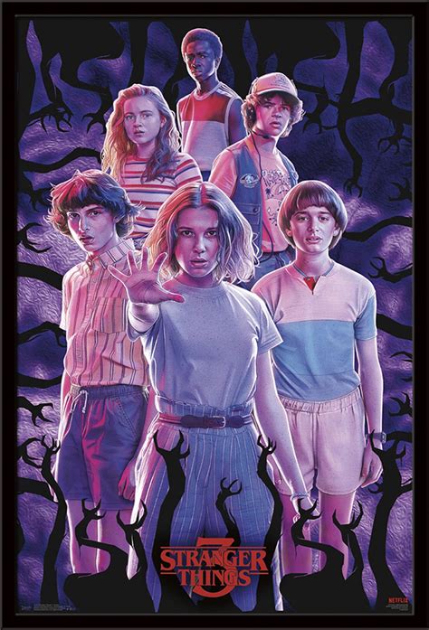 Netflix Stranger Things: Season 3 - Group Wall Poster, 22.375" x 34" - Walmart.com | Eleven ...