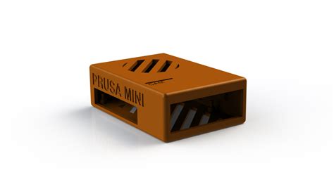 Raspberry Pi 4 case for Prusa Mini by Berntzone | Download free STL model | Printables.com