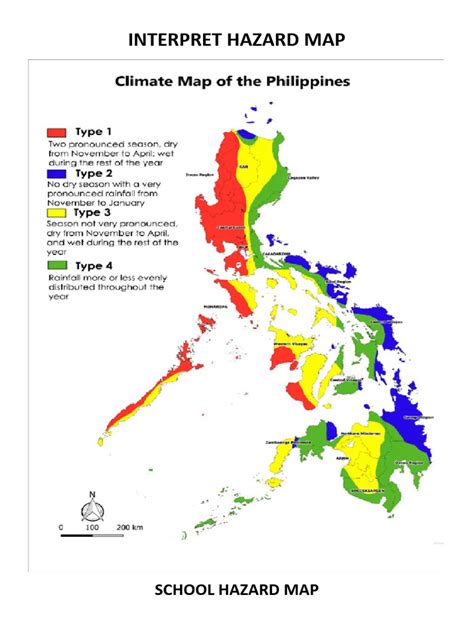 Interpret Different Hazard Map | PDF