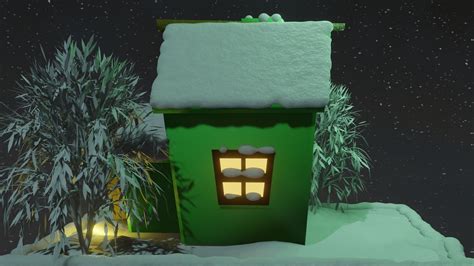 3D Model The Christmas House - TurboSquid 2008460