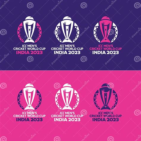 ICC Cricket World Cup Logo Vector Illustration. Editorial Stock Photo ...