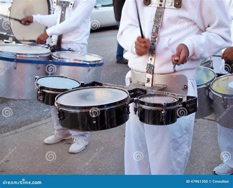 Marching Band Drums stock photo. Image of action, motion - 47961350