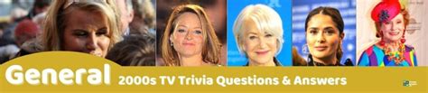 47 Fun 2000's TV Trivia Questions (and Answers) | Group Games 101