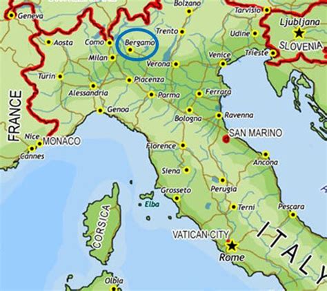 Bergamo Italy Map – Get Map Update