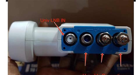 DStv LNB Connection - How to make LNB connection