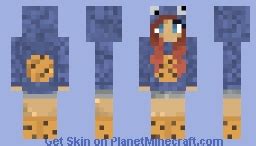 ~Cookie Monster Girl~ Minecraft Skin