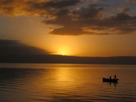 Sunrise on the Sea of Galilee - Biblical Israel Tours