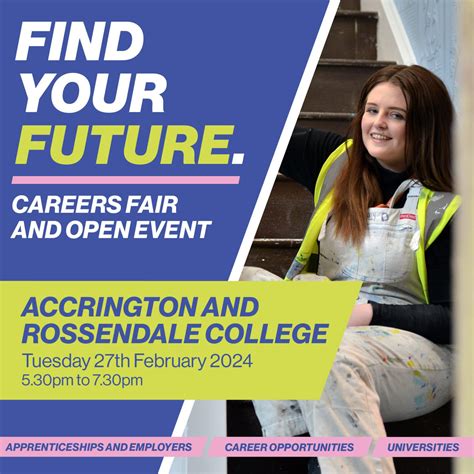 Find Your Future Careers Fair and Open Event - Accrington & Rossendale College