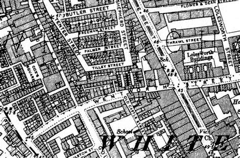 Whitechapel Murders Map