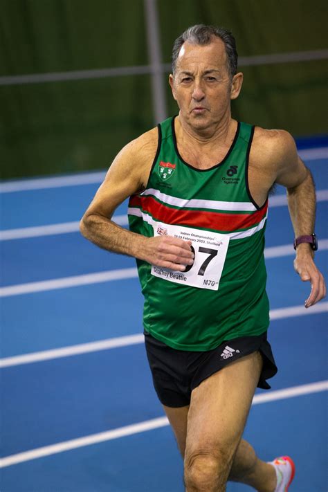 British Masters Athletics Federation Indoor Championships 2023 - Alex Rotas