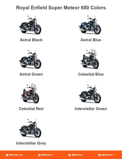 Royal Enfield Super Meteor 650 Colors Enfield Bike, Royal Enfield ...