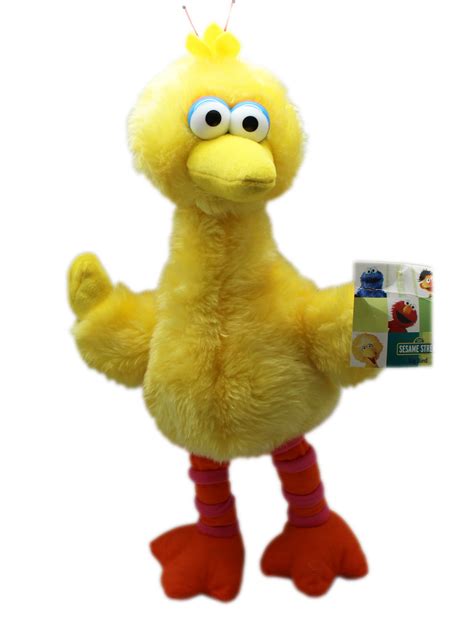 Sesame Street's Big Bird Medium Size Kids Plush Toy (13in) - Walmart.com