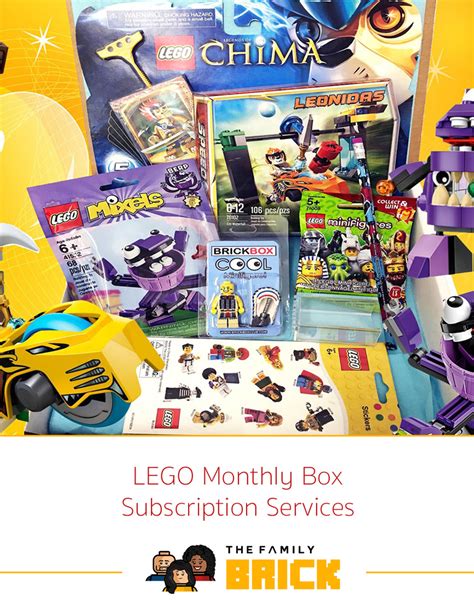 LEGO Monthly Box Subscription Services - The Family Brick