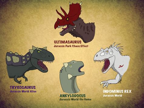 Best Dinosaur Hybrids Sketch by EgorMorgunov on DeviantArt