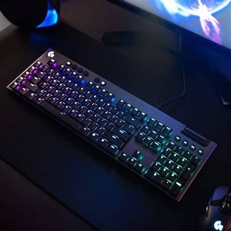 Logitech G813 GL Clicky RGB Gaming Keyboard