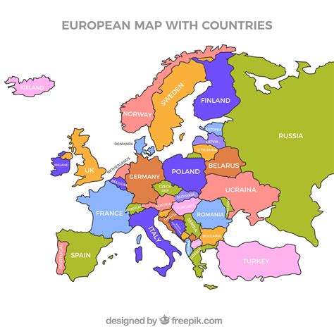 List 96+ Pictures Mapa De Paises De Europa Sharp