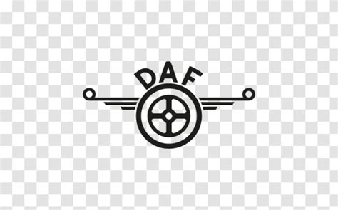 DAF Trucks Car Logo Sticker - Symbol - Classical Vector Transparent PNG