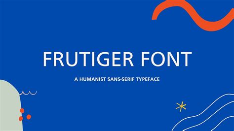 Frutiger Font Free Download- Cofonts