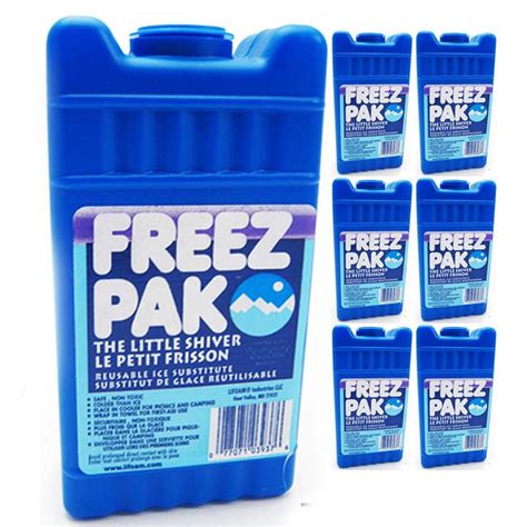 7 Reusable Freez Pak Ice Packs Cooler First Aid Camping Lunch Box Cold Compress (With images ...