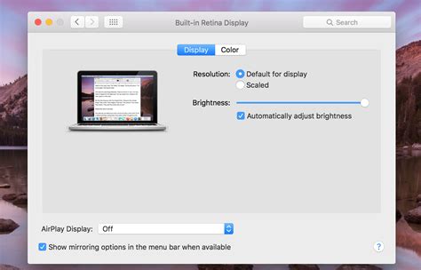 How to Change MacBook Screen Resolution Manually