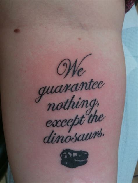 My newest tattoo. It's a quote from Ray Bradbury's A Sound of Thunder, the original butterfly ...