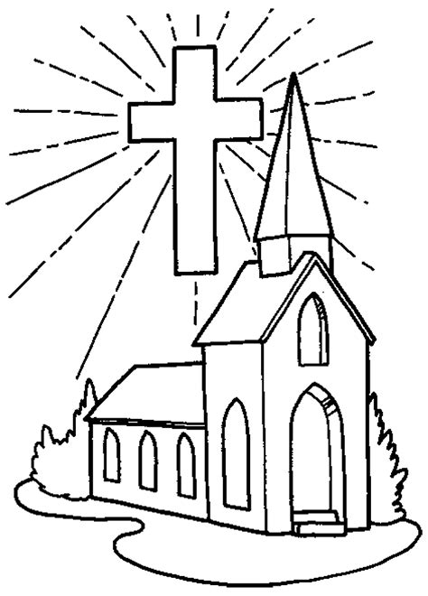 Christian Flag Coloring Page - Coloring Home