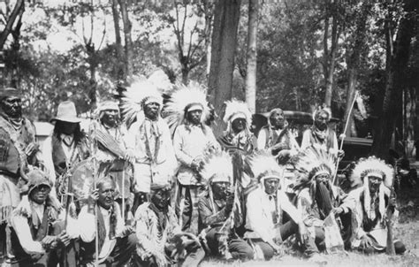 Little Big Horn Battle Survivors, Cheyenne Tsistsistas, Indian Peoples Digital Image Database ...