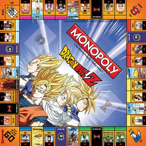 ¡Dragon Ball Z tendrá su propio Monopoly y aquí tenemos las primeras fotos!