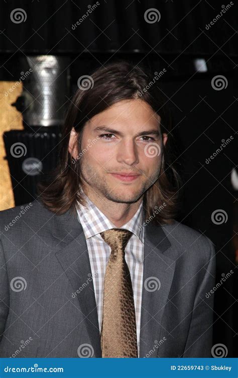 Ashton Kutcher editorial stock photo. Image of angeles - 22659743