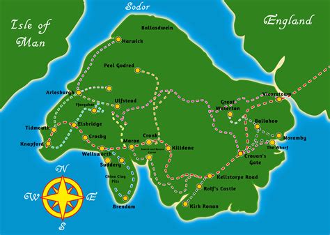 Thomas Scenarios: Island of Sodor Map by railyardman11 on DeviantArt