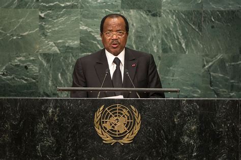 ‘This is no longer a time for promises,’ Cameroon President tells UN ...