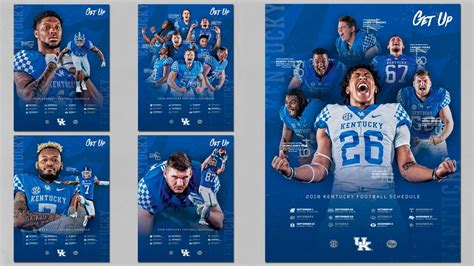 Kentucky football schedule posters unveiled | Kentucky Sports Radio