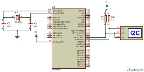 I2C Communication with PIC Microcontroller PIC16F877