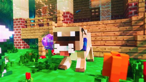 ArtStation - Minecraft Pug Render