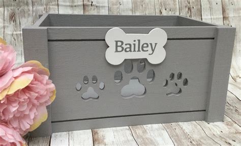 Small Pet storage boxcustom dog toy box personalised dog | Etsy