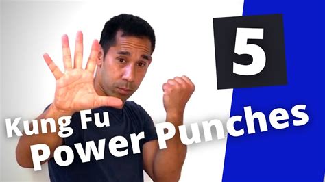 Real Kung Fu training - five power punches | solo martial art training | 5 Element Fist - YouTube