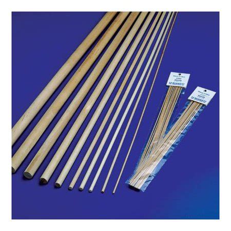 Wood Dowels 1/8 x 36 (45) Multi-Colored - Walmart.com