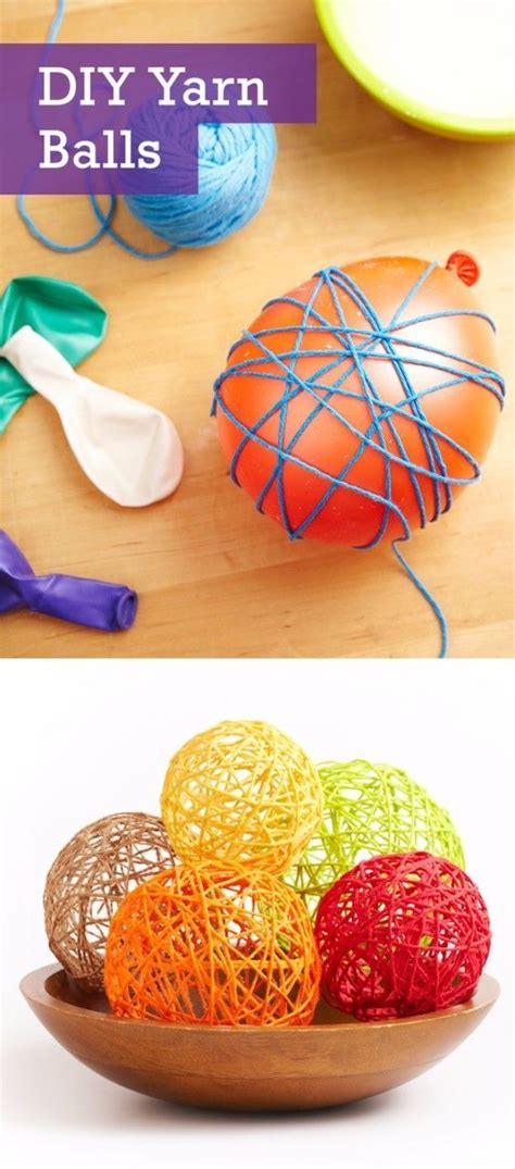 Easy Crafts To Make and Sell - Cute Yarn Balls