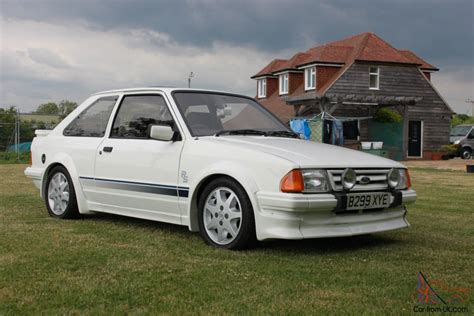 Ford Escort RS Turbo S1 Custom 76,000 miles, White Lightning