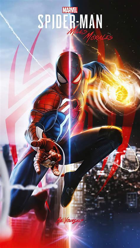 720P Free download | Spiderman Miles Morales Fanart, spider man miles morales iphone 11 HD phone ...