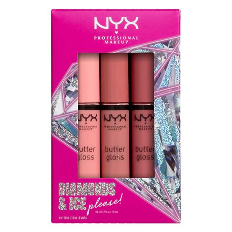 NYX Professional Makeup set rujuri de buze - Diamonds & Ice, Please ...