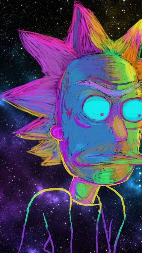 Rick and Morty Psychedelic Wallpapers - Top Free Rick and Morty ...