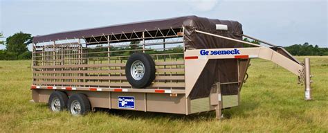 MBJ Trailers | Trailers | Steel Stock Goosenecks