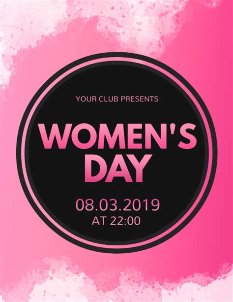 Women's Day Flyer, International Women's Day Template | PosterMyWall