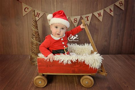 Baby Christmas Photoshoots in Liverpool - Eden Baby Photography