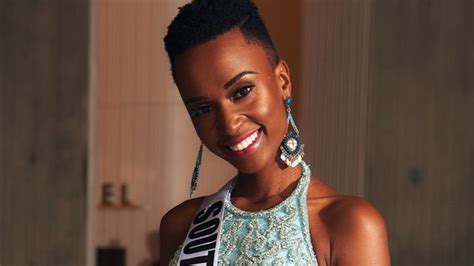 South Africa's Zozibini Tunzi is Miss Universe 2019