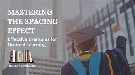 Mastering the Spacing Effect: Effective Examples for Optimal Learning