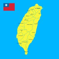 Taiwan Map Vector Art, Icons, and Graphics for Free Download