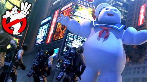 GHOSTBUSTERS 3 - Stay Puft Marshmallow Man Returns To Destroy City Again! (Scene 2) - YouTube