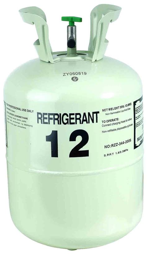 Refrigerated: R12 Refrigerant